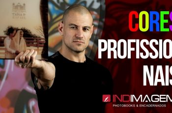 CORES NOS ÁLBUNS PROFISSIONAIS DE GUSTAVO FRANCO
